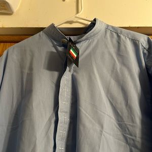 Daniel Elissa men dress shirt Sz 16.5 New York